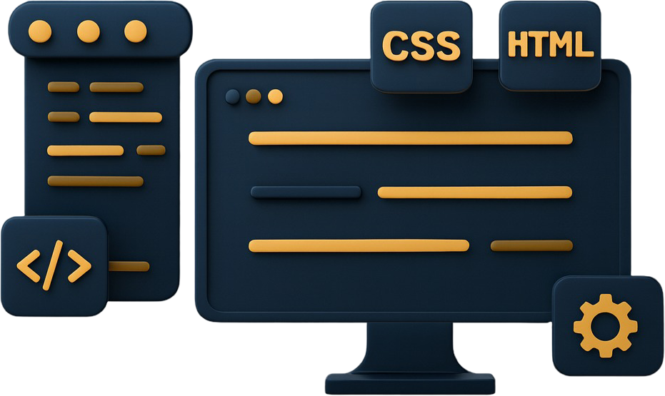 הדמיה של אתר מודרני ומותאם אישית